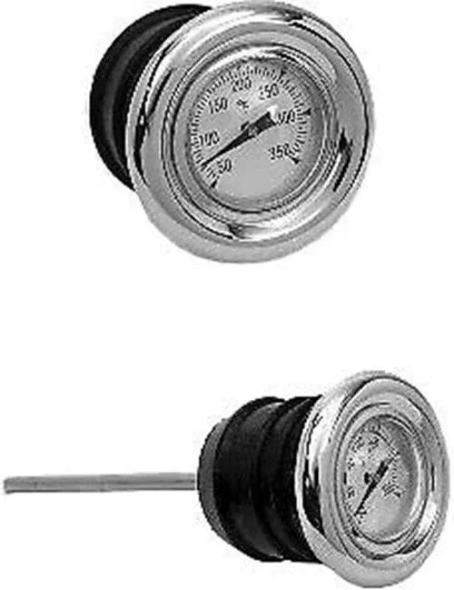 00-'17 for Harley FLSTC Oil Dip Stick W /Temp. Gauge White Most Softail '00-17