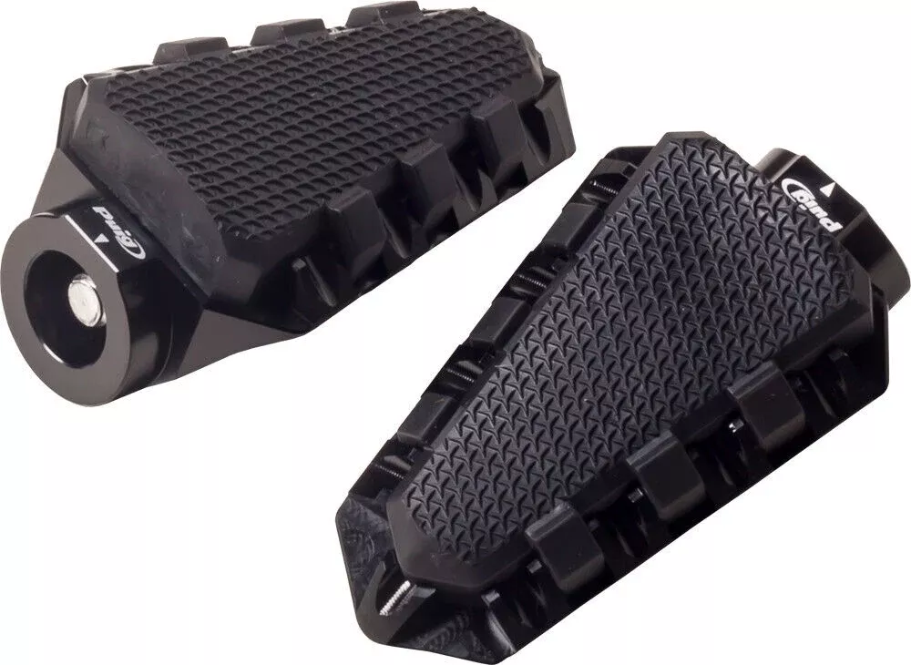 01-'17, '19-'20 for Suzuki GSX-R1000 PUIG Footpegs Off Road Black