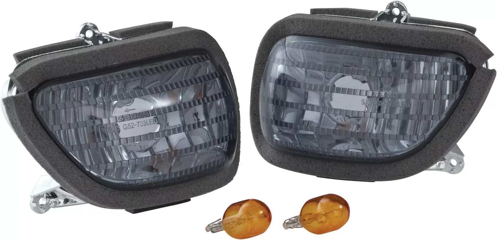 01-17 for Honda GL1800 Gold Wing Front Turn Signal 01-19 GL 1800 /13-16 F6B Smoke