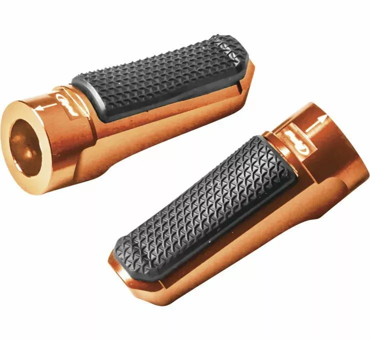 01-'18 for Suzuki GSX-R1000 PUIG Footpegs Racing Rubber Orange