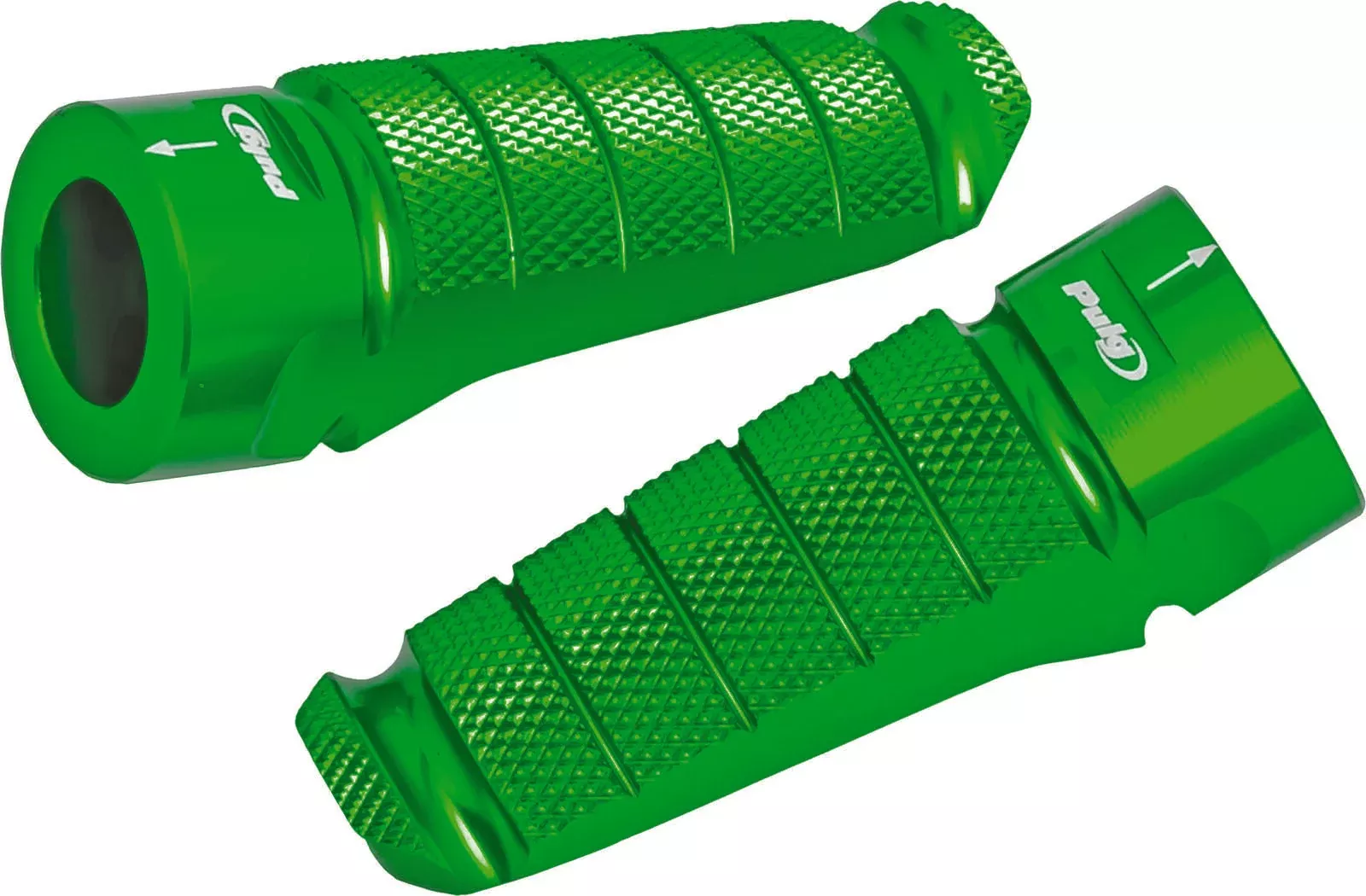 03-'16 for Honda CBR600RR PUIG Footpegs Racing Green