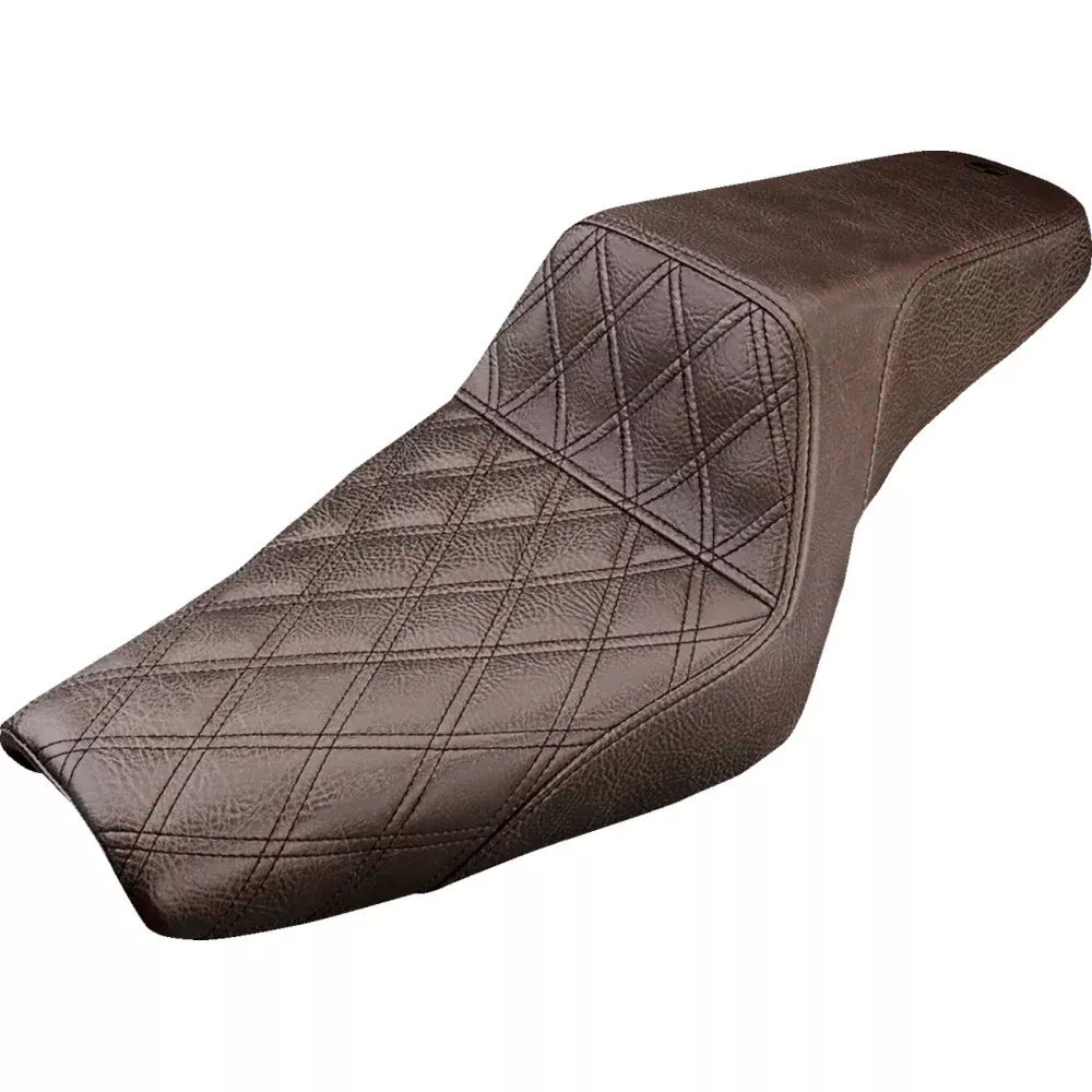04-20 for Harley XL Sportster 883 1200 Step Up Seat Lattice Stitch 4.5 Gallon