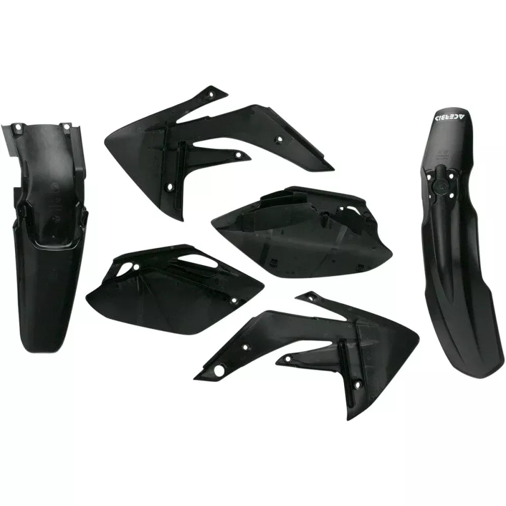 07-'09, '12-'19 for Honda CRF150RB Expert ACERBIS Plastic Kit Black