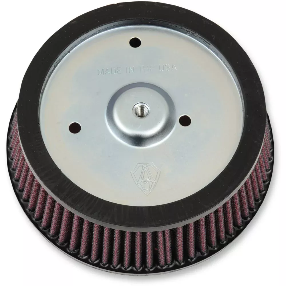 07-10 for Harley Softail Fat Boy EFI FLSTFI Replacement Air Filter Stage-1 Red