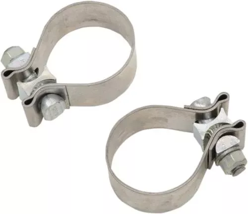 09-16 for Harley Tri Glide FLHTCUTG KHROME WERKS Exhaust Clamp Stainless Steel