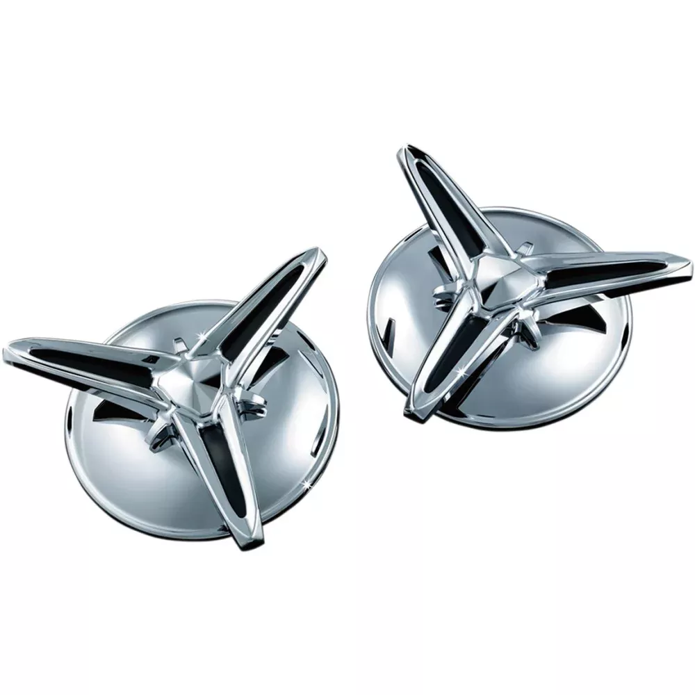 09-21 for Harley Tri Glide FLHTCUTG KURYAKYN Knock-Off Center Caps Trikes 1243