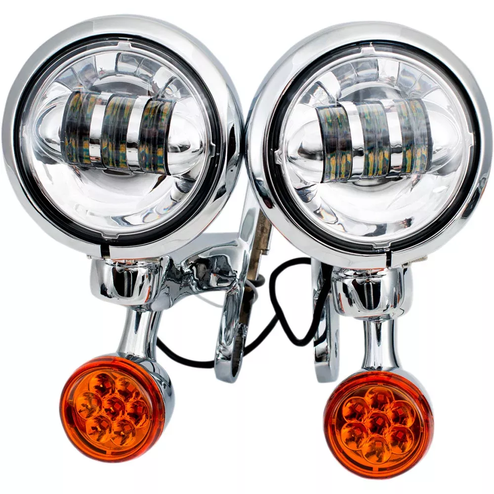 10-20 for Harley FLHTK RIVCO PRODUCTS LED Turn /Run Lights 4-1 /2
