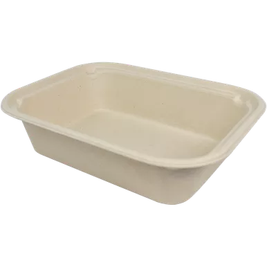 10x7.5x2.5" (60 oz) Fiber Container