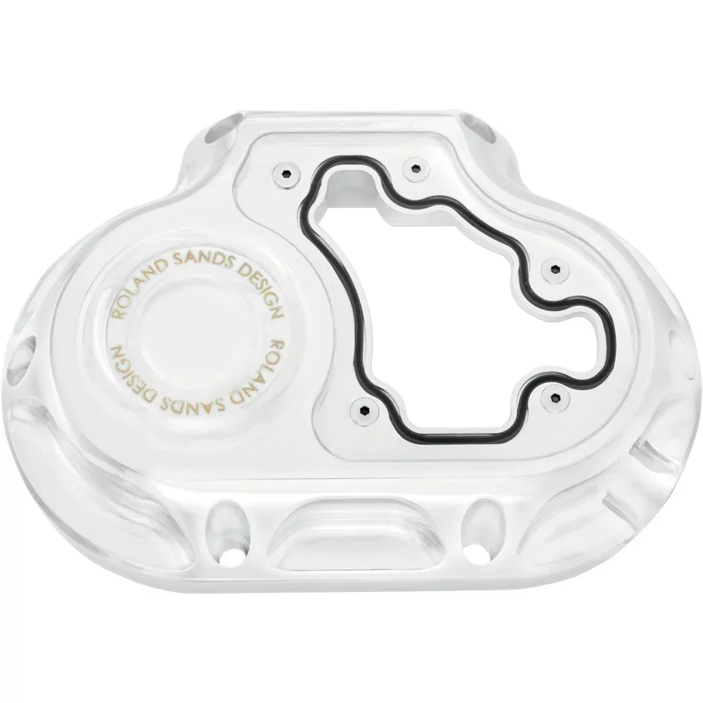 12-17 for Harley Softail Slim FLS RSD 6-Speed Clarity Transmission Cover Chrome