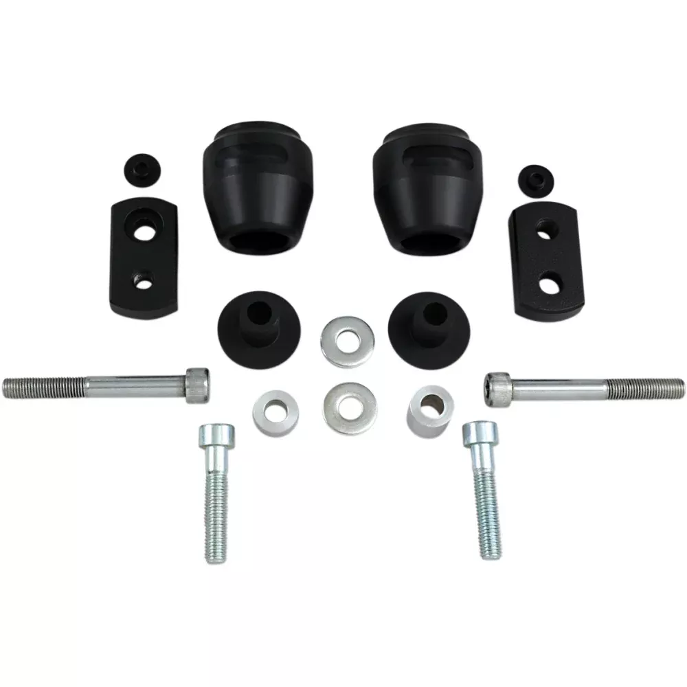16 for Suzuki GSX-S1000F VORTEX Frame Sliders V3 2.0 Blk Suz