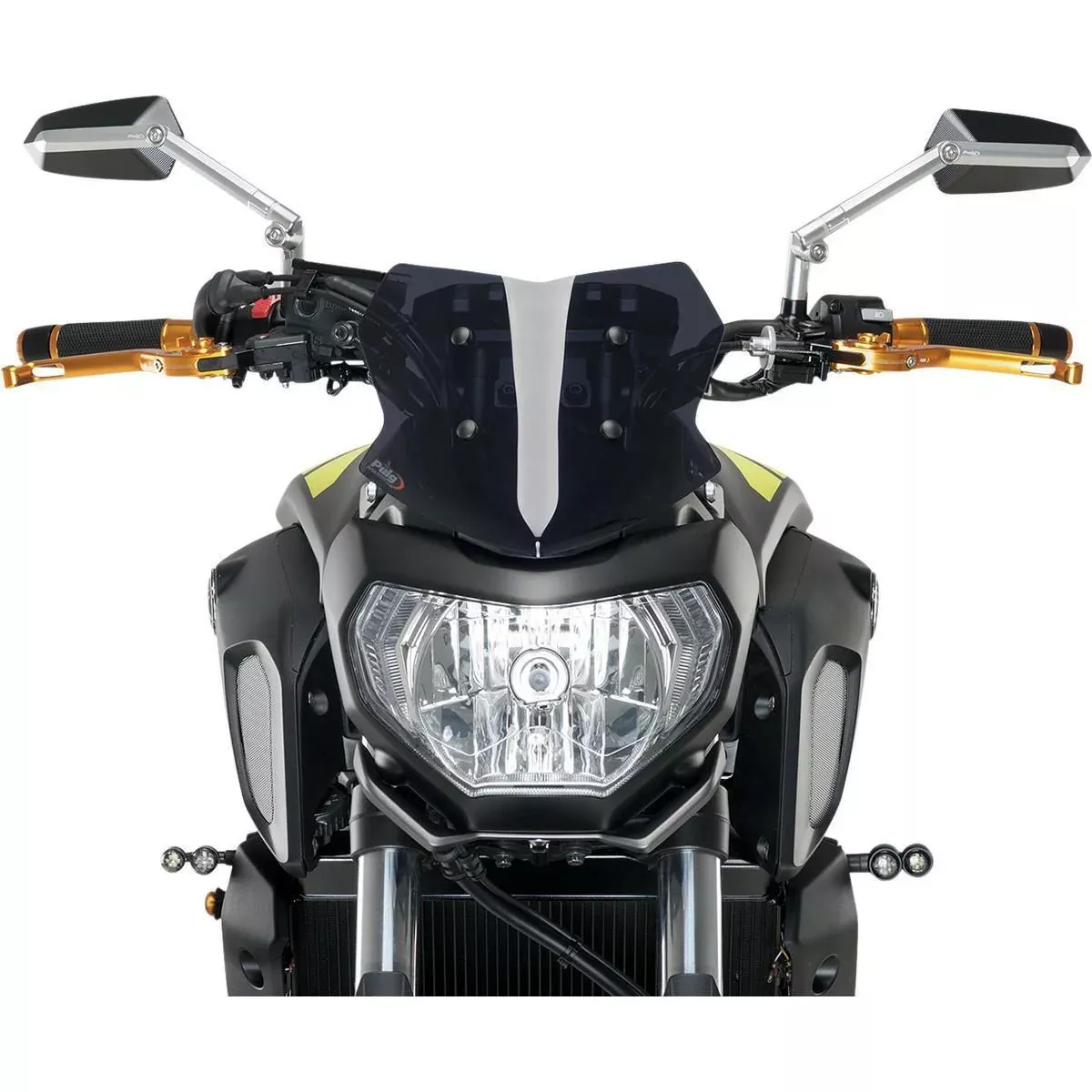 18-'20 for Yamaha MT-07 PUIG Windscreen Naked New Gen Sport Dark Smoke