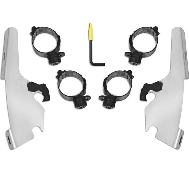 18-21 for Harley Softail Sport Glide FLSB Fats /Slim Mounting Kit Polished FLFB