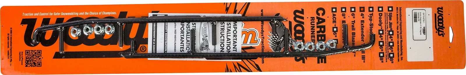 1997-2005 for Arctic Cat Pantera WOODY'S Extender Trail III Flat-Top Runner E