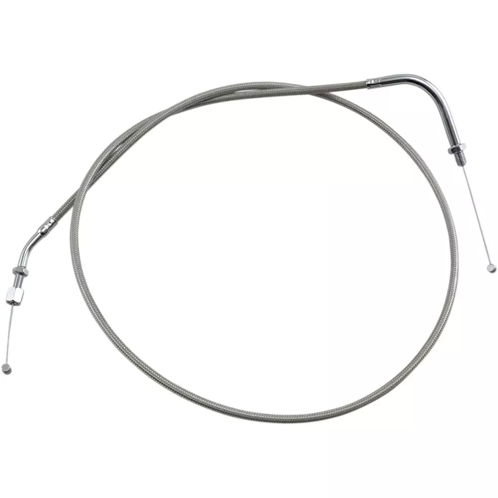 1999-2003 for Yamaha XV 1600 Road Star Throttle Cable Push Stainless Steel +6