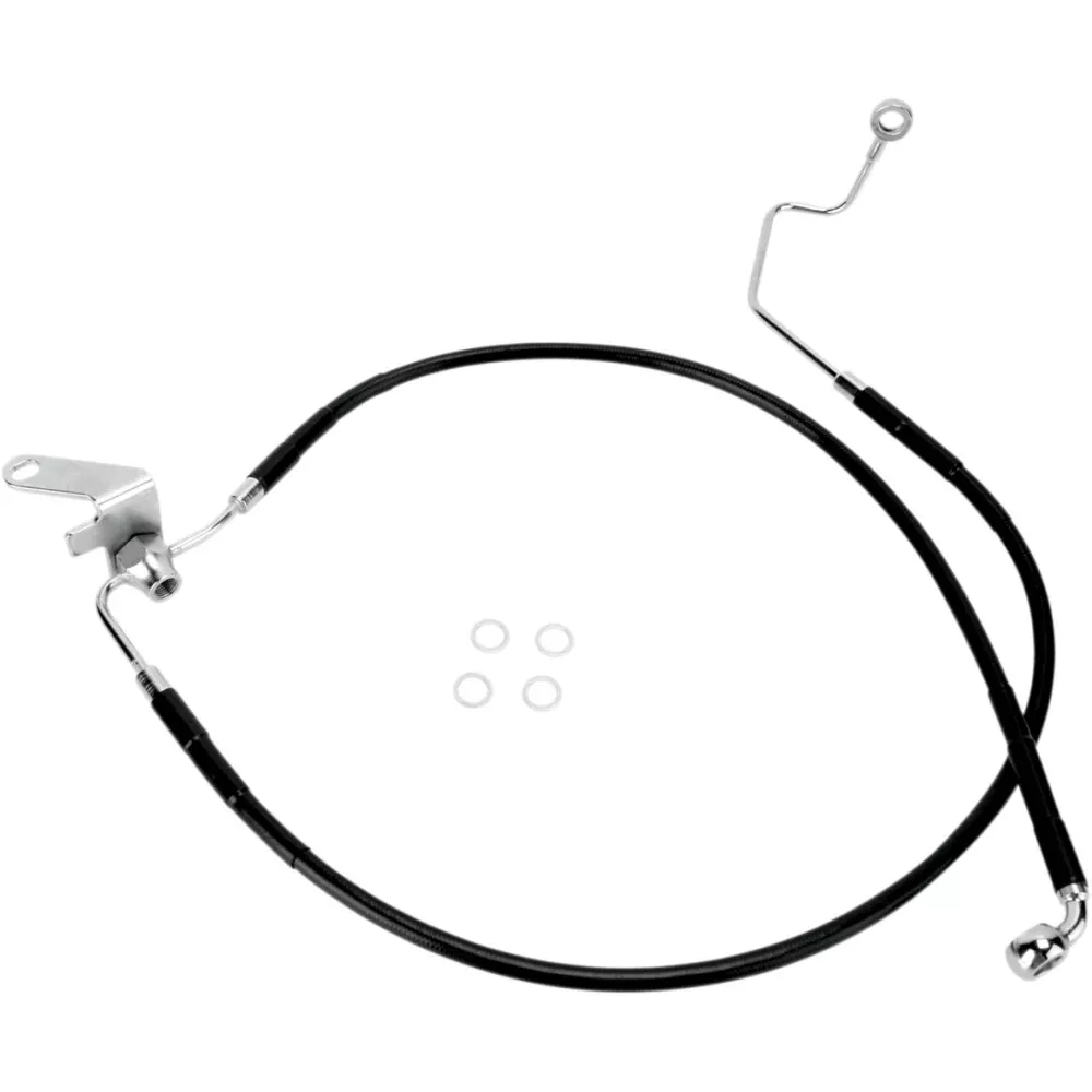 2000-2003 for Harley Softail Heritage Classic FLSTC Brake Line Rear Black