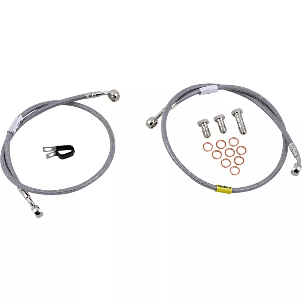 2006-2011 for Kawasaki EX650A Ninja 650R GALFER Brake Line Stainless Steel