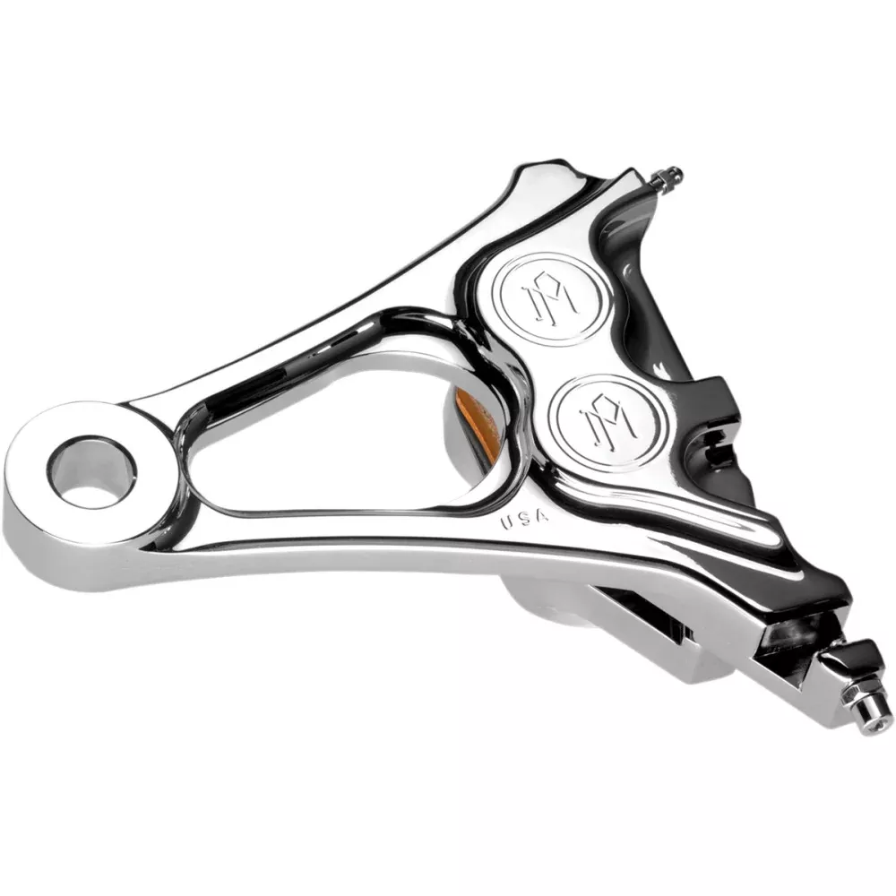 2007 for Harley Softail Fat Boy EFI FLSTFI Caliper Rear 06-07 FXST Chrome