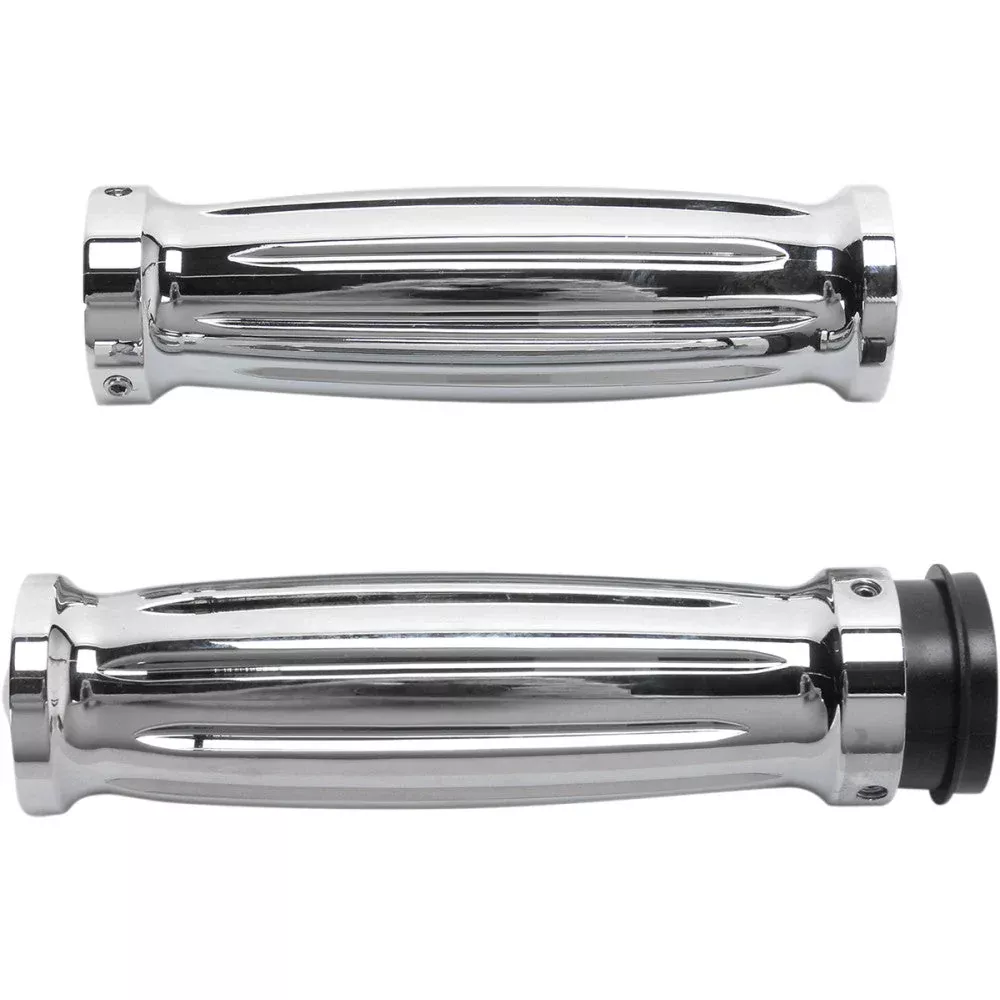 2008-2022 for Harley FLH /Touring Fly-By-Wire Grips Diamond TBW Chrome