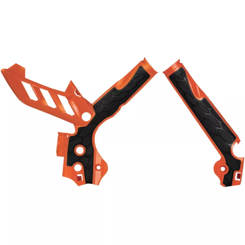 2011-2016 for KTM 250 XC ACERBIS X-Grip Frame Guards Orange /Black 2374251008