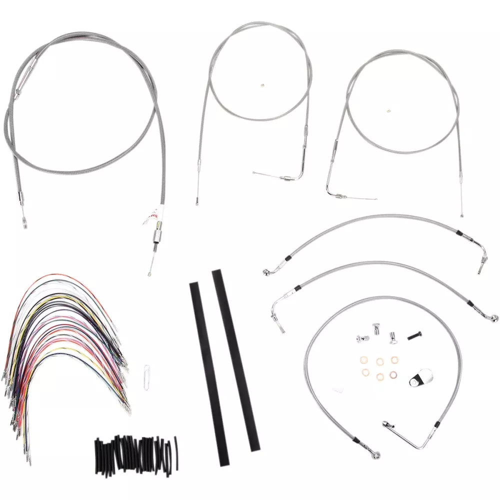97-01 for Harley FLHRC Cable /Brake Line Kit 14
