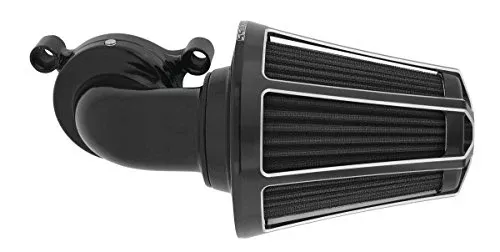 Arlen Ness 90 Degree Monster Sucker Air Cleaner Beveled Cover Black 81-003