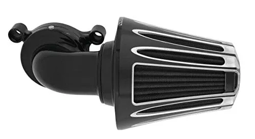 Arlen Ness 90 Degree Monster Sucker Air Cleaner Deep Cut Cover Black 81-004