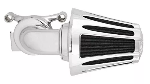 Arlen Ness 90 Degree Monster Sucker Air Cleaner Deep Cut Cover Chrome 81-024