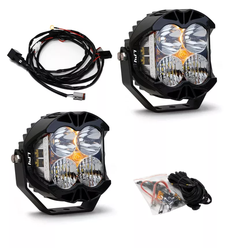 Baja Designs LP4 Light Kit w/Upfitter - Jeep Wrangler JL, Gladiator JT Rubico...