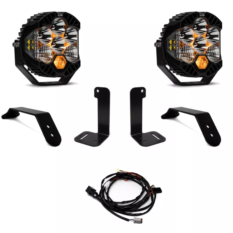 Baja Designs LP6 Light Kit - Jeep Wrangler JL, Gladiator JT 2018+