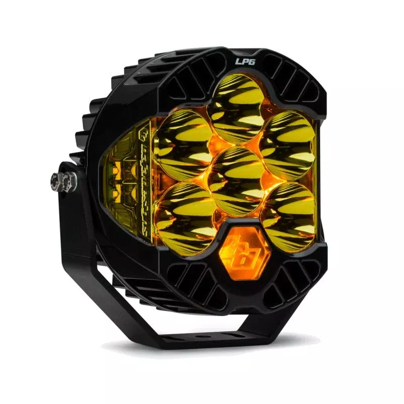 Baja Designs LP6 Pro Light Pod - Spot Amber