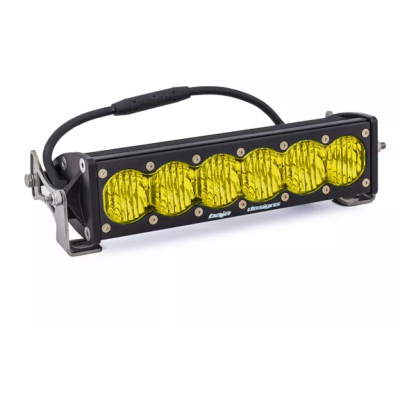 Baja Designs OnX6 10in Light Bar - Wide Driving Amber