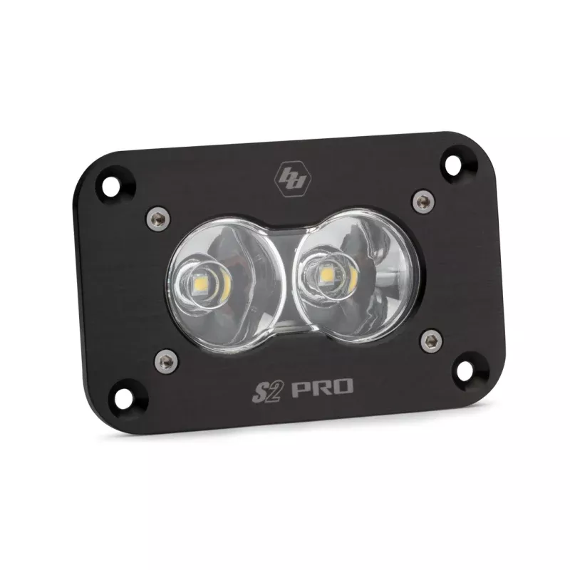Baja Designs S2 Sport Flush Mount Light Pod - Work/Scene Clear