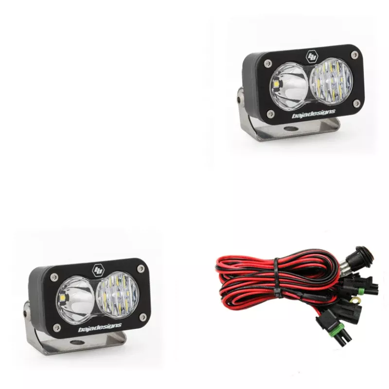 Baja Designs S2 Sport Light Pod - Driving/Combo Clear (Pair)