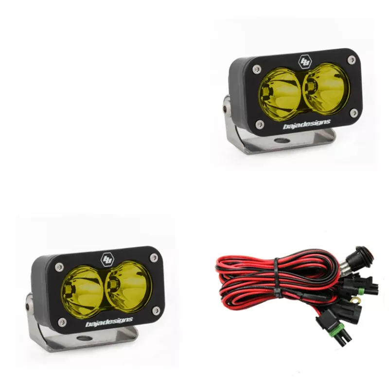 Baja Designs S2 Sport Light Pod - Spot Amber