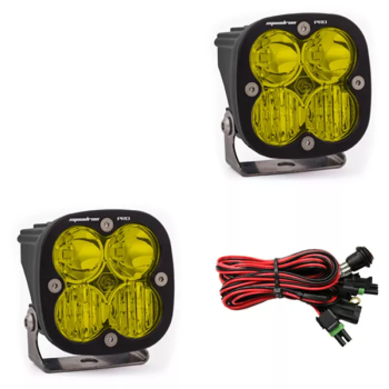 Baja Designs Squadron Pro IR Light Pod - Driving/Combo Amber (Pair)