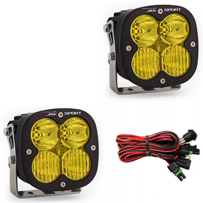 Baja Designs XL Sport Light Pod - Driving/Combo Amber (Pair)
