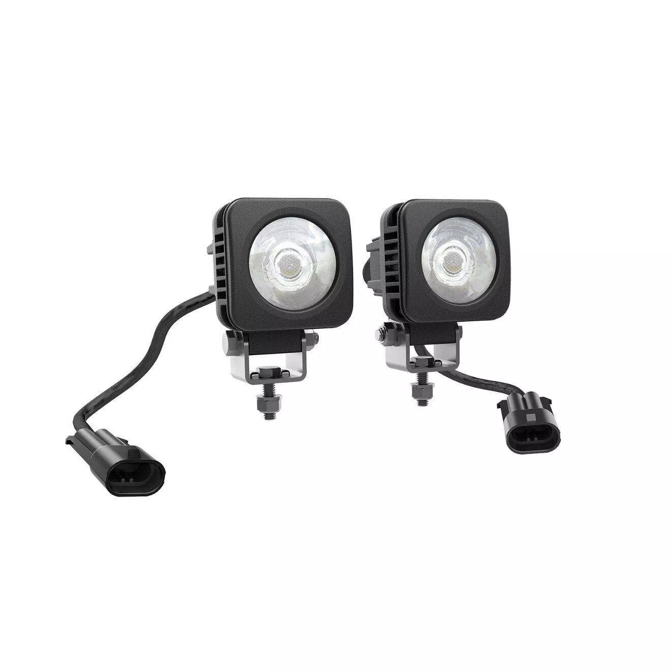 Can-Am 2 in. (5 cm) Square LED Lights (2 x 10W)