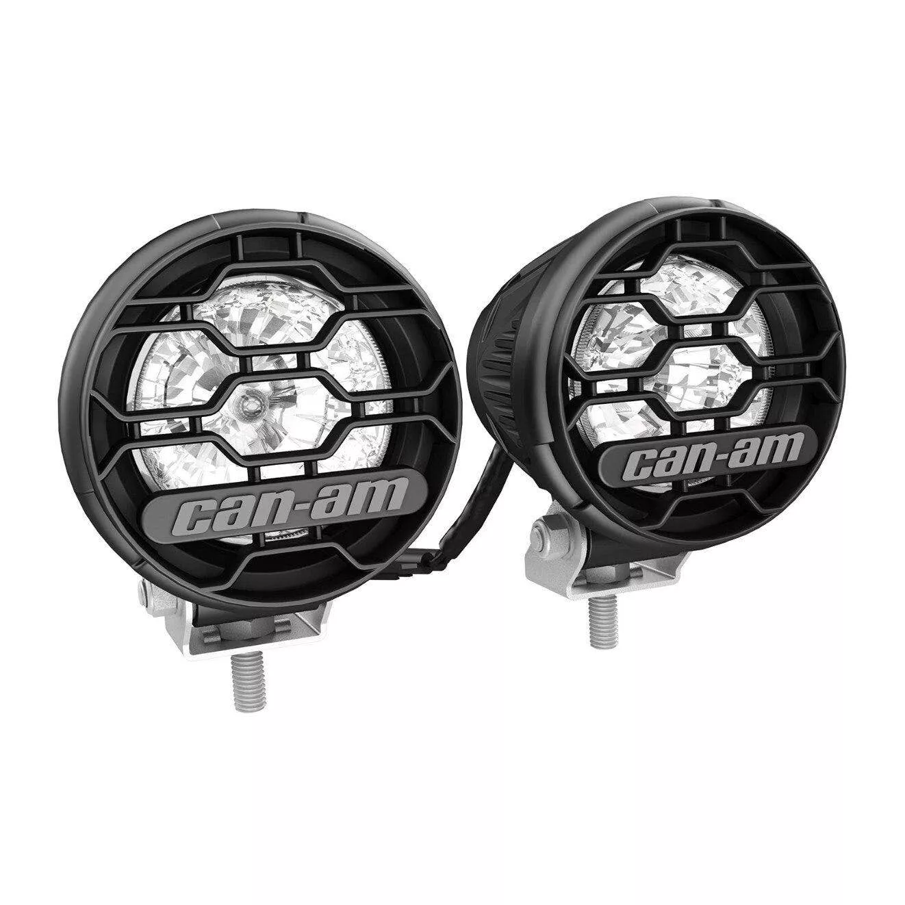 Can-Am 4 in. (10 cm) Round LED Lights (2 x 25W)