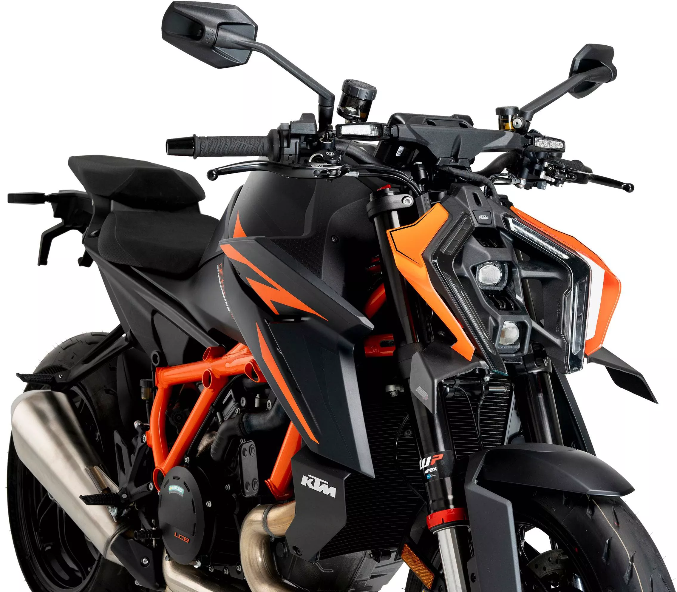 Puig Downforce Naked Front Spoilers KTM 1390 Super Duke R, EVO 2024-20