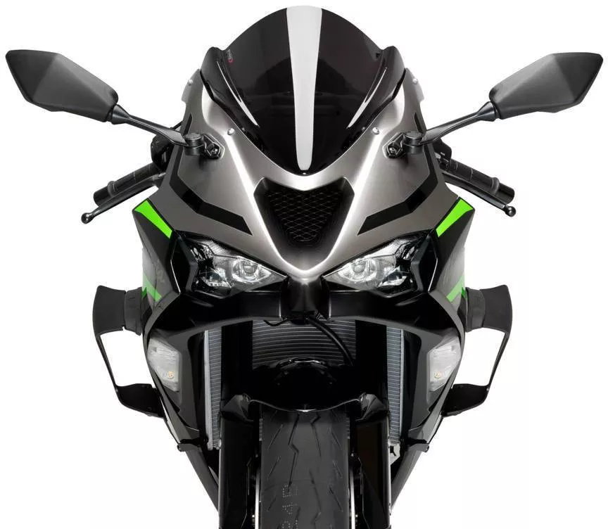 Puig Downforce Race Side Spoilers Kawasaki Ninja ZX-6R 2024-2025
