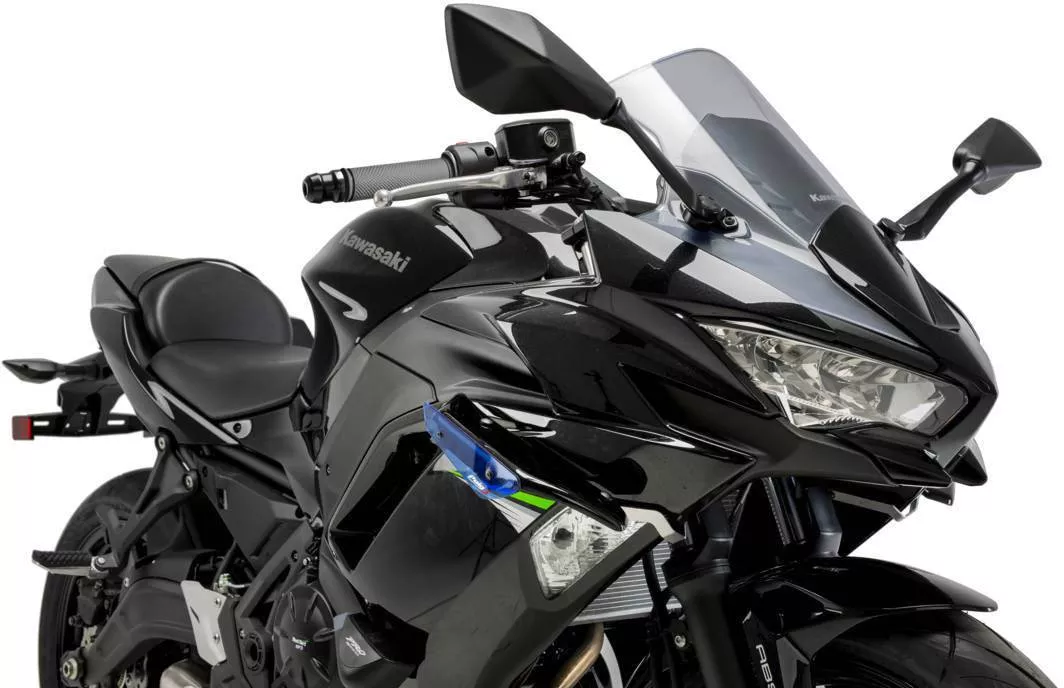 Puig Downforce Sport Side Spoilers Kawasaki Ninja 650 2020-2025