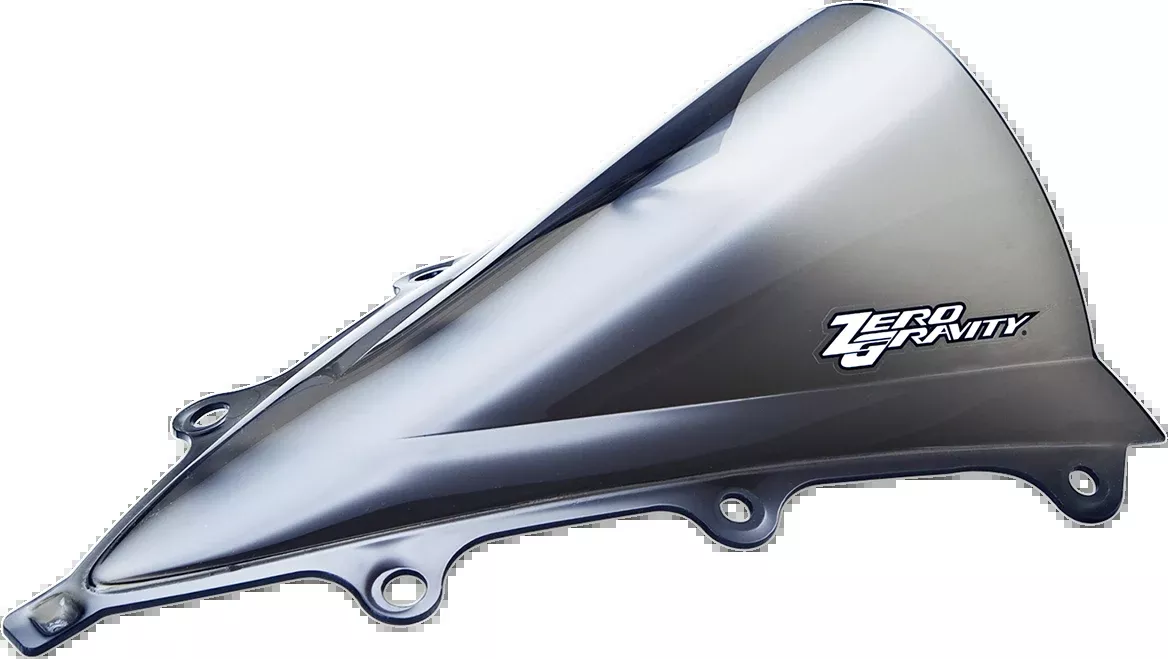 ZERO GRAVITY Double Bubble Windscreen - Smoke - CBR300R 16-444-02