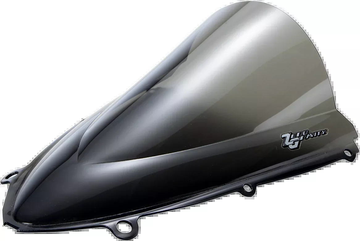 ZERO GRAVITY Double Bubble Windscreen - Smoke - RSV4 16-974-02
